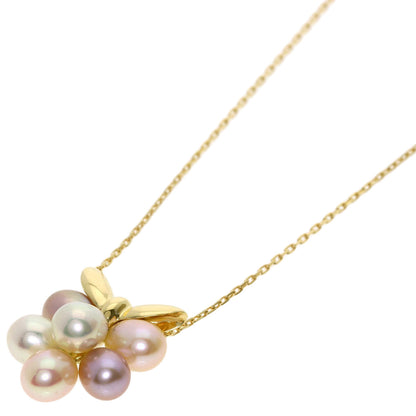MIKIMOTO Pearl Pearl Necklace K18 Yellow Gold Ladies [Used]