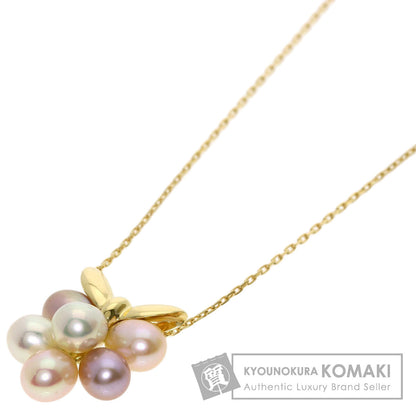 MIKIMOTO Pearl Pearl Necklace K18 Yellow Gold Ladies [Used]