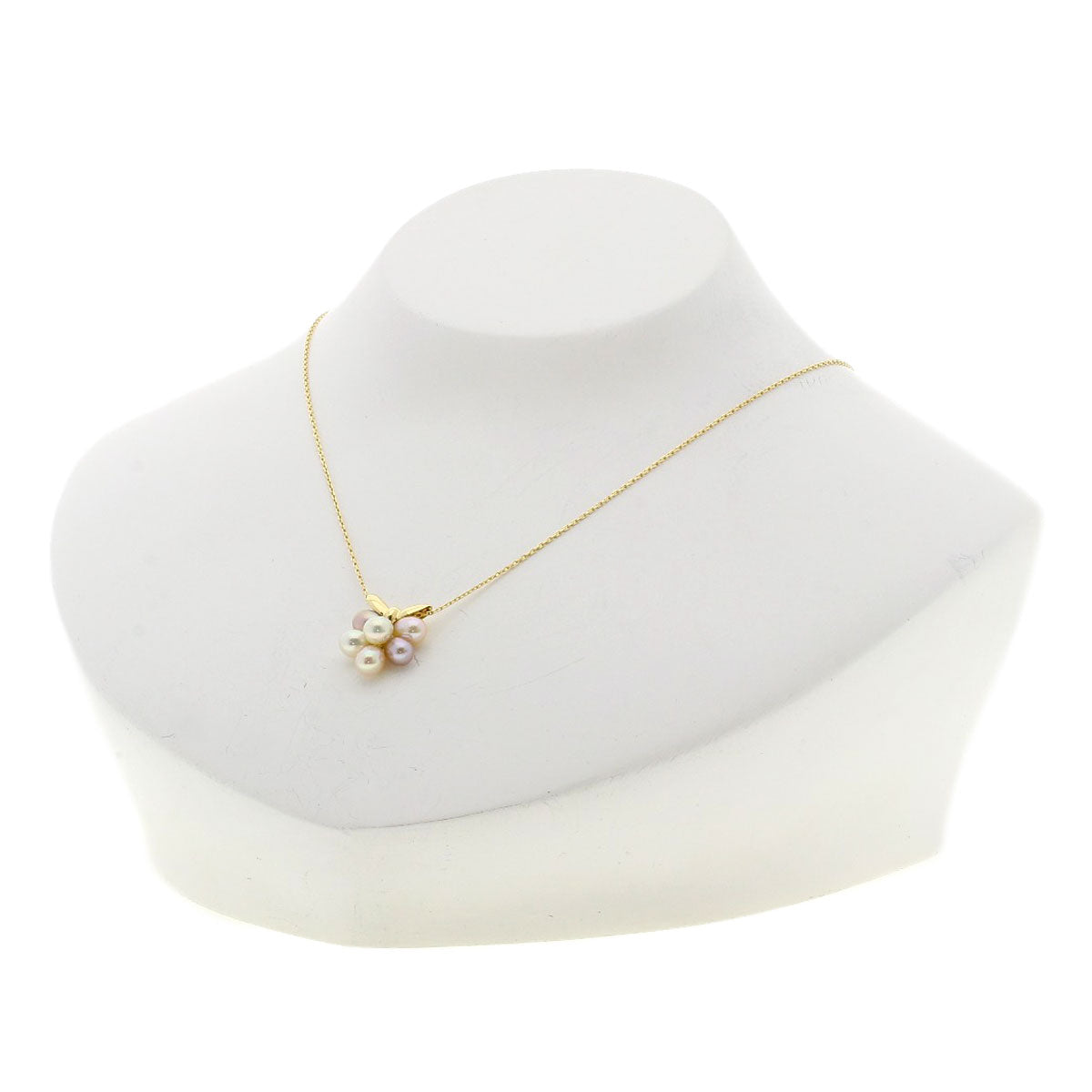 MIKIMOTO Pearl Pearl Necklace K18 Yellow Gold Ladies [Used]