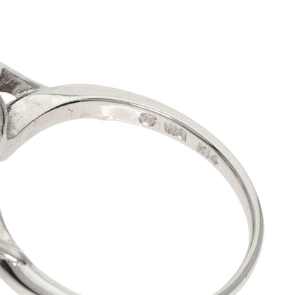 MIKIMOTO Pearl Pearl Ring K14 White Gold Ladies [Used]