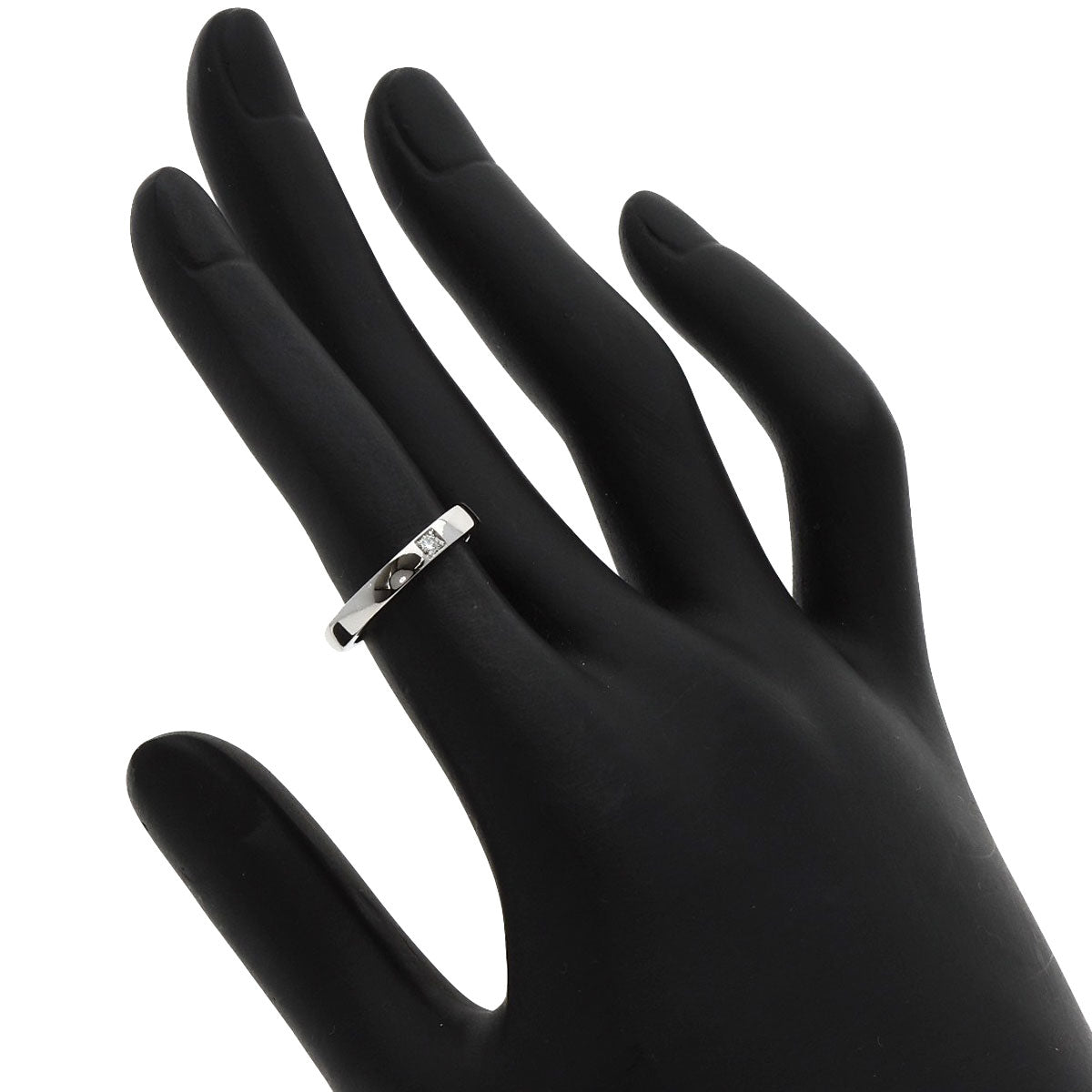 BVLGARI   Ring Marie Me 1P Diamond Platinum PT950 Ladies