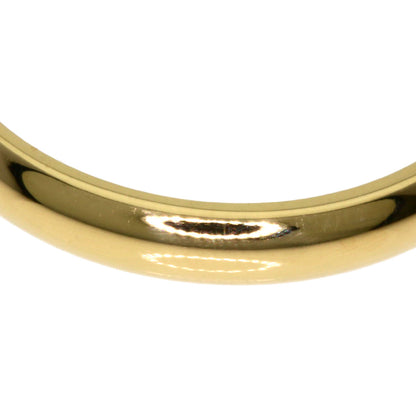 CARTIER   Ring Wedding 1P Diamond #49 K18 Yellow Gold Ladies