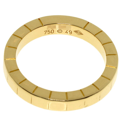 CARTIER Laniere # 49 Ring K18 Yellow Gold Ladies [Used]