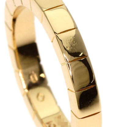 CARTIER Lanier 1P Diamond # 48 Ring K18 Yellow Gold Ladies [Used]