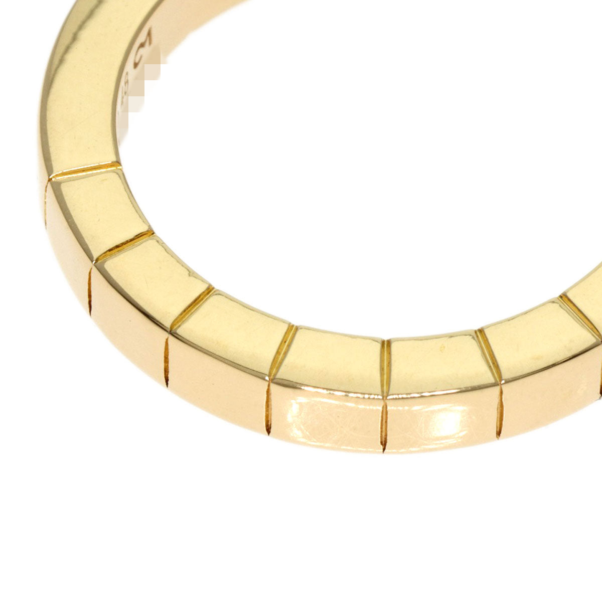 CARTIER Lanier 1P Diamond # 48 Ring K18 Yellow Gold Ladies [Used]