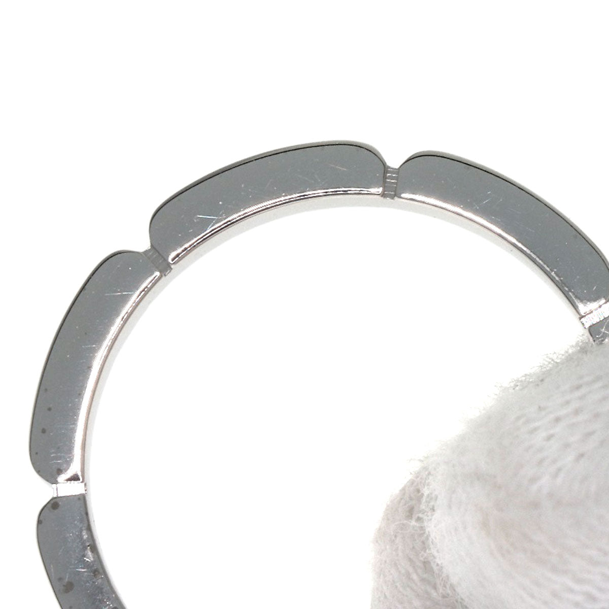 CARTIER Mayon PANTHERE #55 Ring K18 White Gold Ladies [Used]
