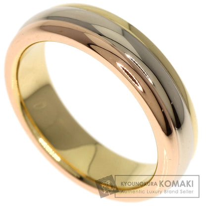 CARTIER Three colors # 48 Ring K18 Yellow Gold K18 White GoldLadies [Used]