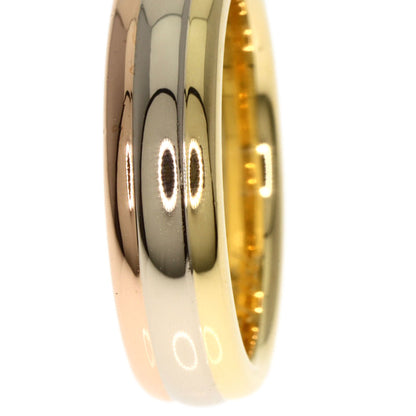 CARTIER Three colors # 48 Ring K18 Yellow Gold K18 White GoldLadies [Used]