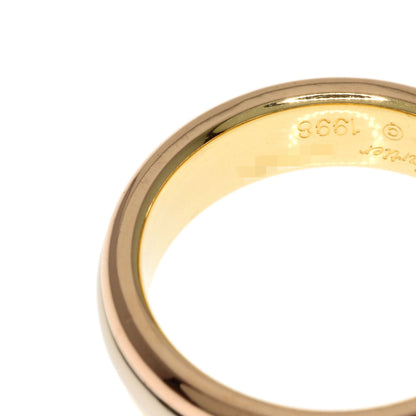 CARTIER Three colors # 48 Ring K18 Yellow Gold K18 White GoldLadies [Used]
