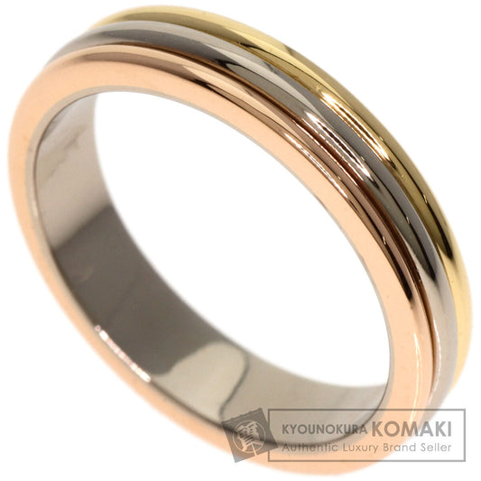 CARTIER Three colors # 48 Ring K18 Yellow Gold K18 White GoldLadies [Used]