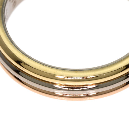 CARTIER Three colors # 48 Ring K18 Yellow Gold K18 White GoldLadies [Used]