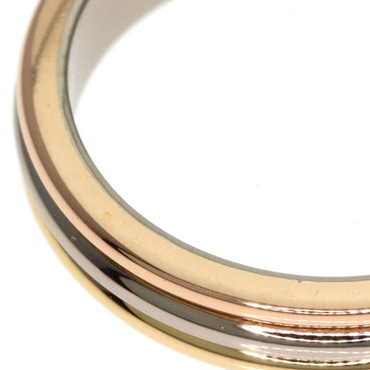 CARTIER Three colors # 48 Ring K18 Yellow Gold K18 White GoldLadies [Used]