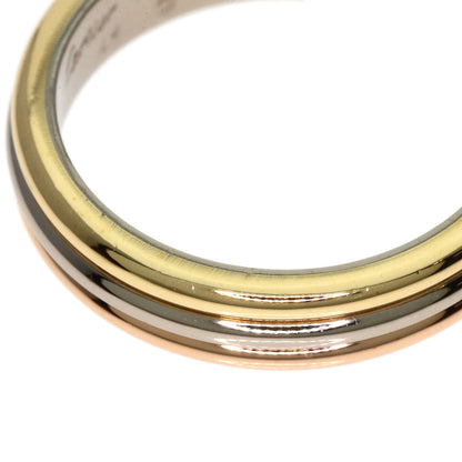 CARTIER Three colors # 48 Ring K18 Yellow Gold K18 White GoldLadies [Used]