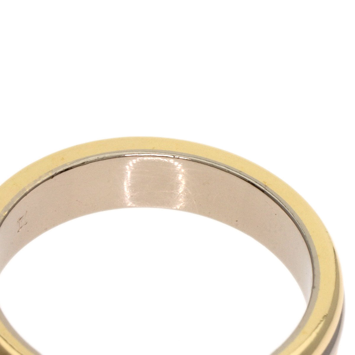 CARTIER Three colors # 48 Ring K18 Yellow Gold K18 White GoldLadies [Used]