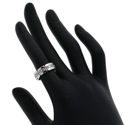 CARTIER Tank Francaise Diamond #48 Ring K18 White Gold Ladies [Used]