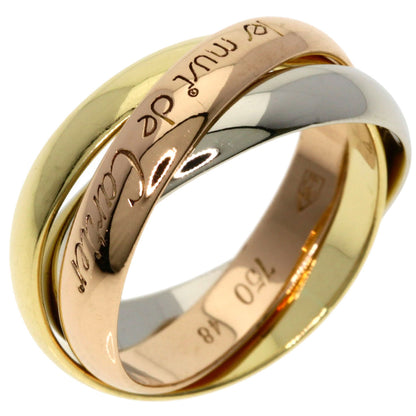 CARTIER Trinity #48 Ring K18 Yellow Gold K18 White GoldLadies [Used]