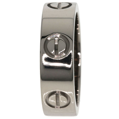 CARTIER love ring #50 Ring K18 White Gold Ladies [Used]