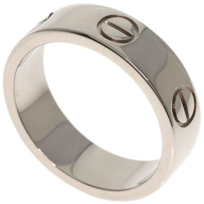 CARTIER   Ring love ring #51 K18 White Gold Ladies