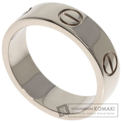 CARTIER   Ring love ring #51 K18 White Gold Ladies