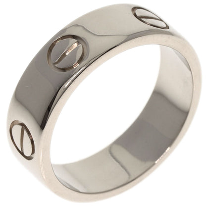 CARTIER   Ring love ring #51 K18 White Gold Ladies