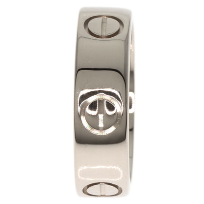 CARTIER   Ring love ring #51 K18 White Gold Ladies