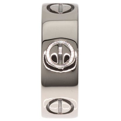 CARTIER love ring #45 Ring K18 White Gold Ladies [Used]