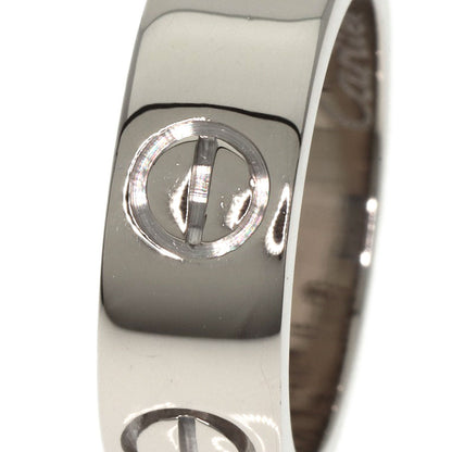 CARTIER love ring #45 Ring K18 White Gold Ladies [Used]