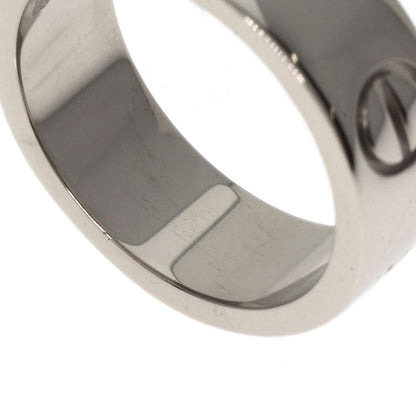 CARTIER love ring #45 Ring K18 White Gold Ladies [Used]
