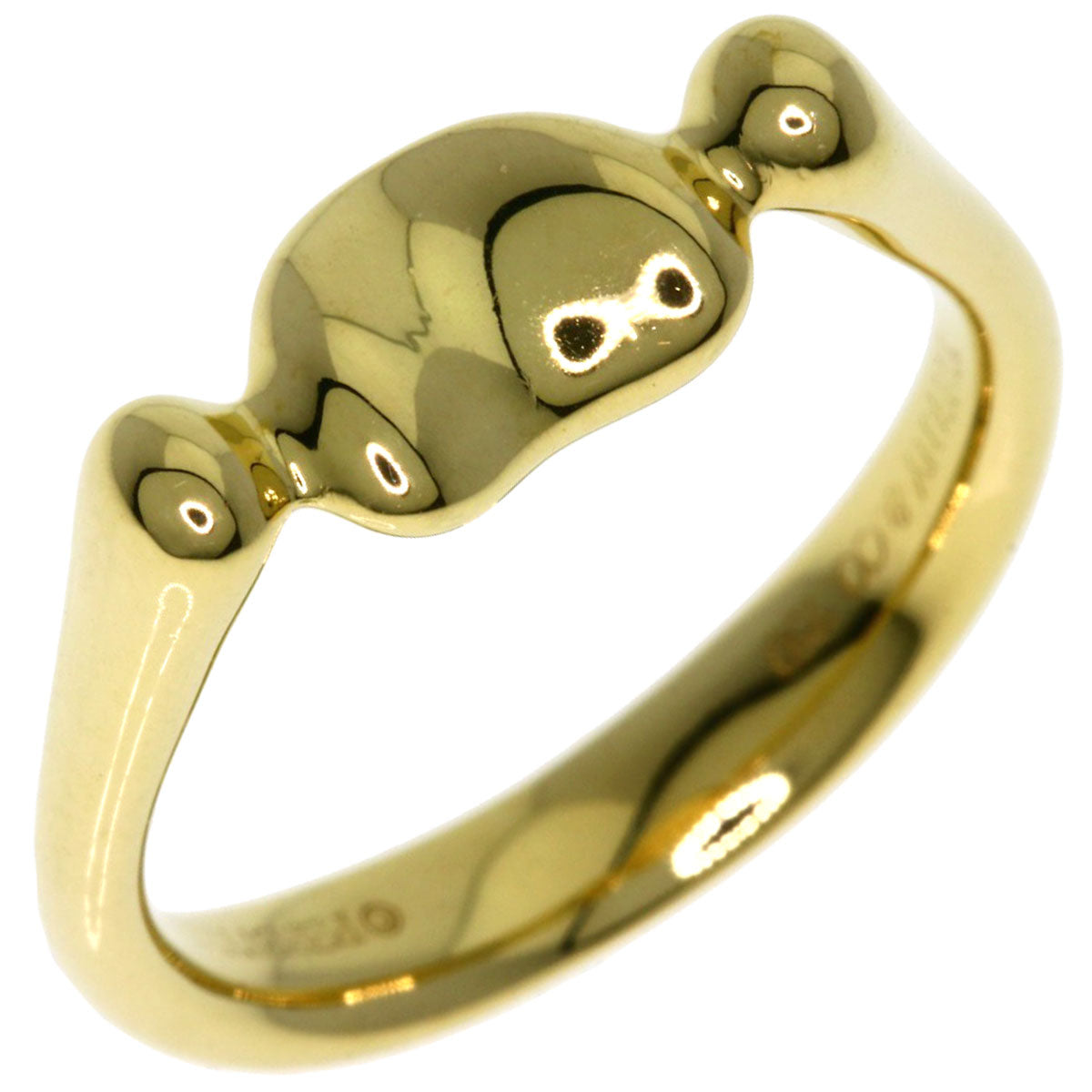 TIFFANY&Co. Bean Ring K18 Yellow Gold Ladies [Used]