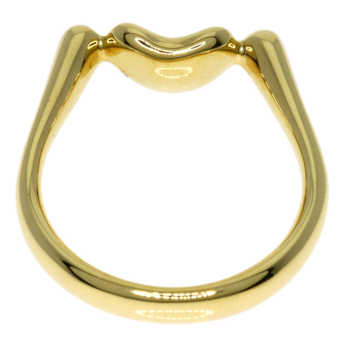 TIFFANY&Co. Bean Ring K18 Yellow Gold Ladies [Used]