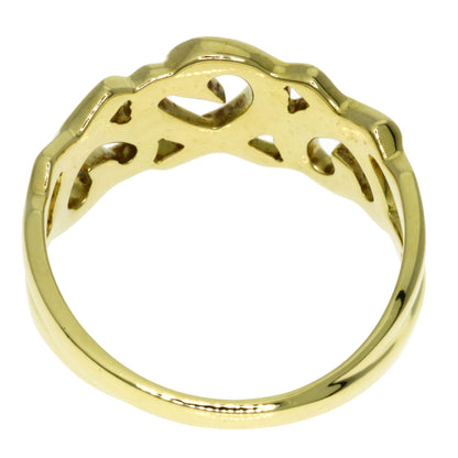 TIFFANY&Co.   Ring Triple rubbing heart K18 Yellow Gold Ladies