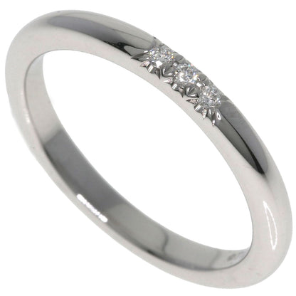 TIFFANY&Co. Forever Wedding 3P Diamond Ring Platinum PT950 Ladies [Used]