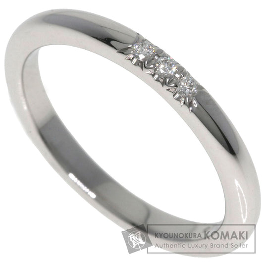 TIFFANY&Co. Forever Wedding 3P Diamond Ring Platinum PT950 Ladies [Used]