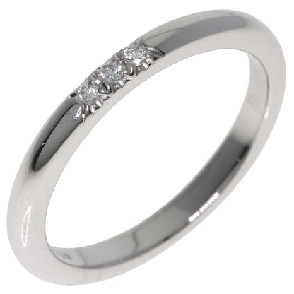 TIFFANY&Co. Forever Wedding 3P Diamond Ring Platinum PT950 Ladies [Used]