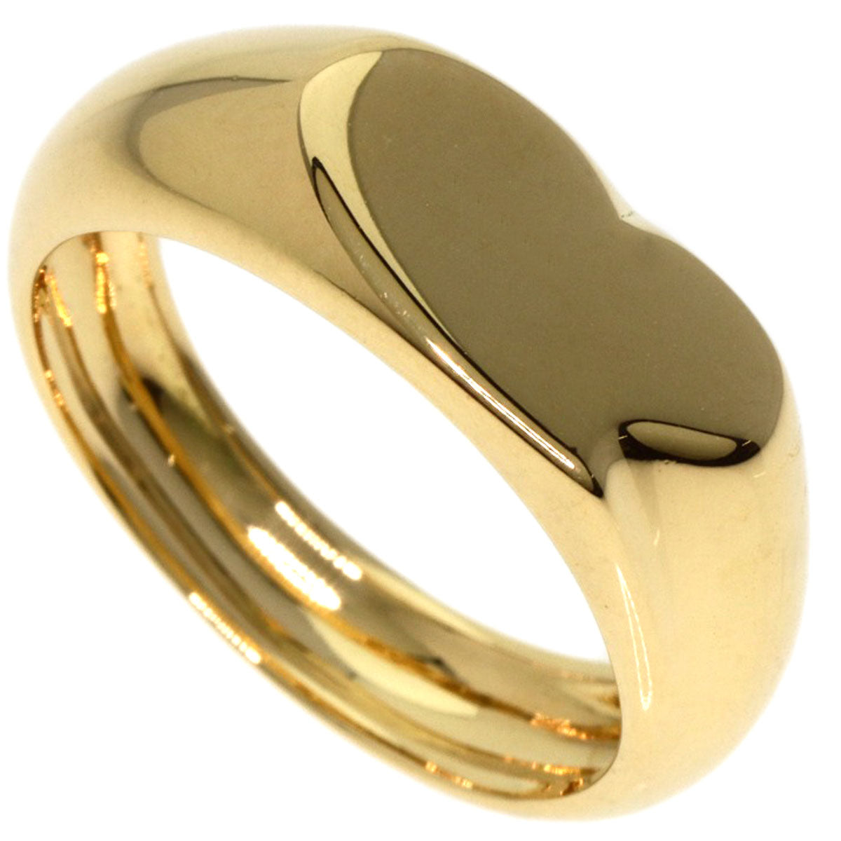 TIFFANY&Co.   Ring signet heart K18 Yellow Gold Ladies