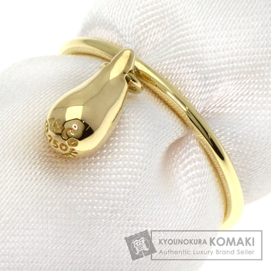 TIFFANY&Co. teardrop Ring K18 Yellow Gold Ladies [Used]