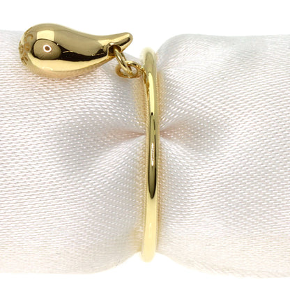 TIFFANY&Co. teardrop Ring K18 Yellow Gold Ladies [Used]