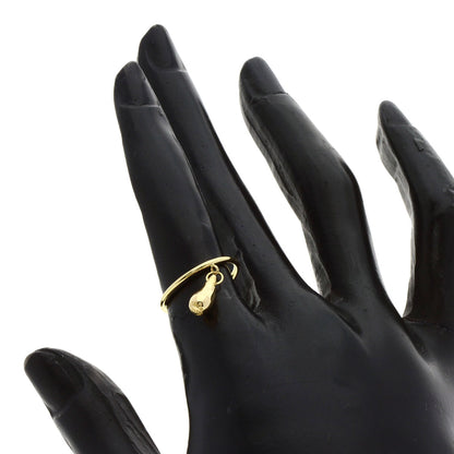 TIFFANY&Co. teardrop Ring K18 Yellow Gold Ladies [Used]