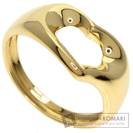 TIFFANY&Co.   Ring Open heart K18 Yellow Gold Ladies