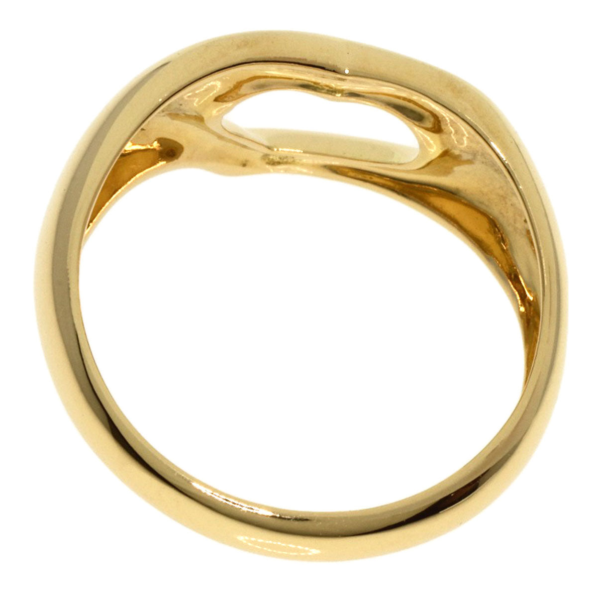 TIFFANY&Co.   Ring Open heart K18 Yellow Gold Ladies