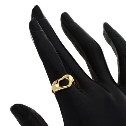 TIFFANY&Co.   Ring Open heart K18 Yellow Gold Ladies