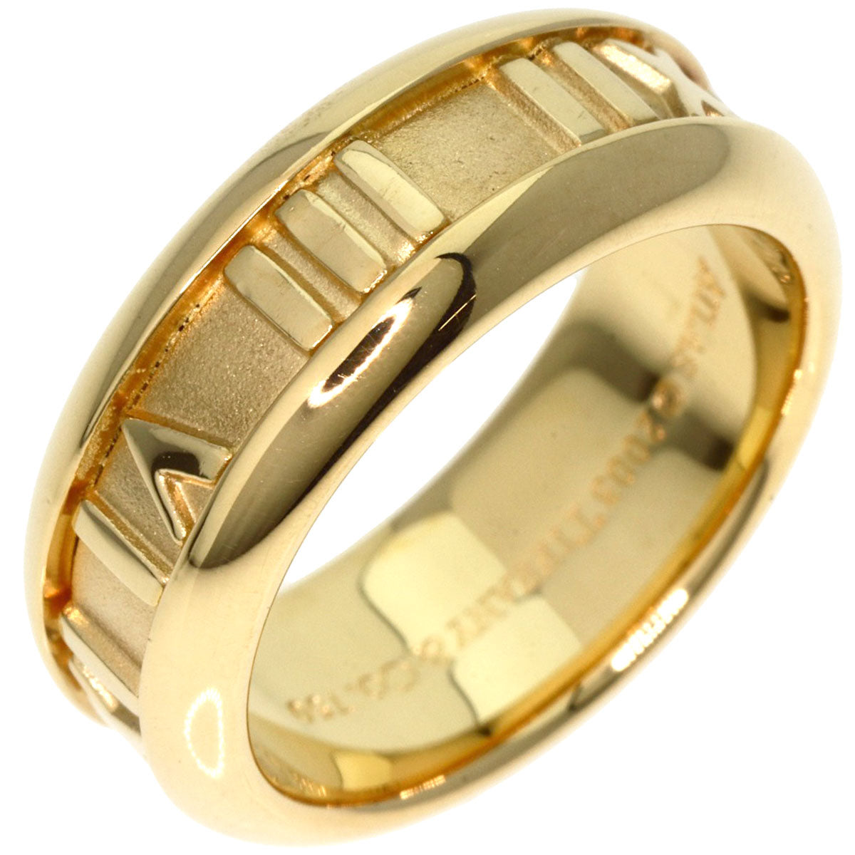 TIFFANY&Co.   Ring Atlas K18 Yellow Gold Ladies