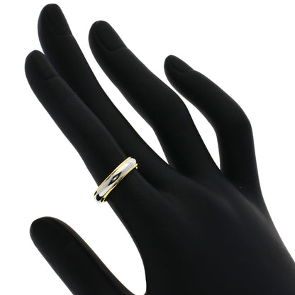 TIFFANY&Co. Lucida band Ring K18 Yellow Gold PT950Ladies [Used]