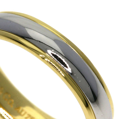 TIFFANY&Co. Lucida band Ring K18 Yellow Gold PT950Ladies [Used]