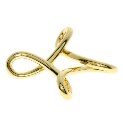 TIFFANY&Co.   Pendant top Infinity cross K18 Yellow Gold Ladies