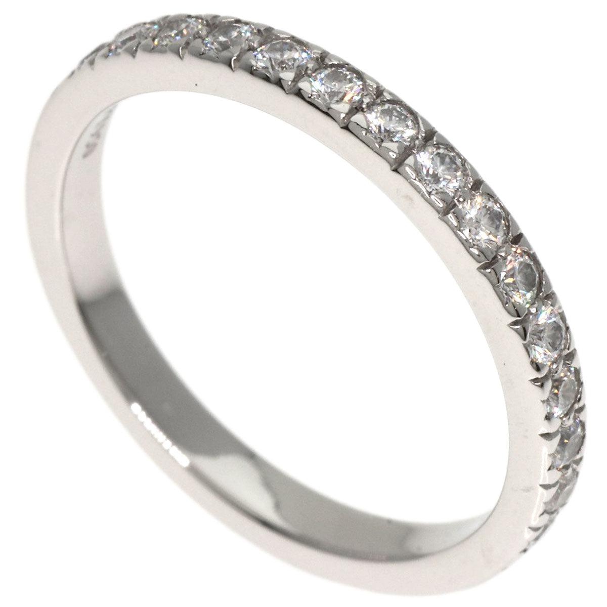 TIFFANY&Co. Novo Half Eternity Diamond Ring Platinum PT950 Ladies [Used]