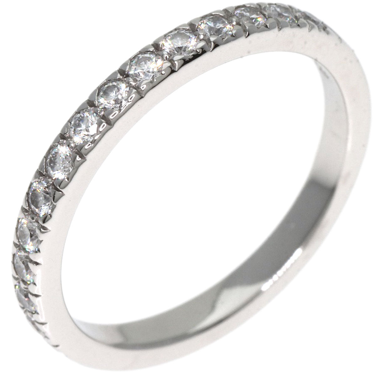 TIFFANY&Co. Novo Half Eternity Diamond Ring Platinum PT950 Ladies [Used]