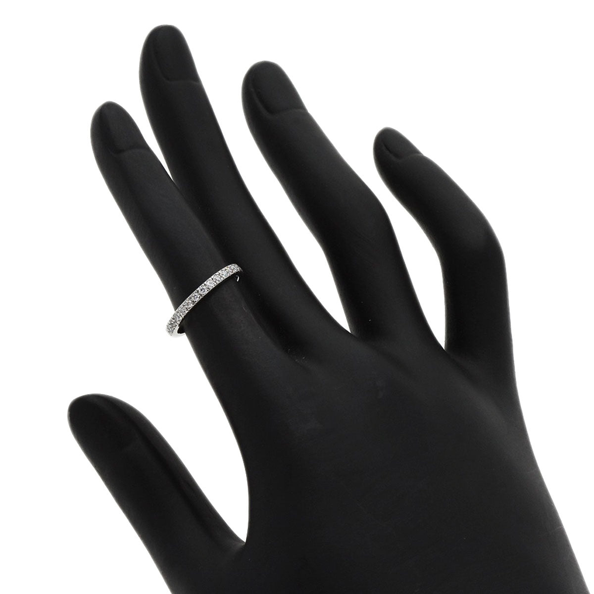 TIFFANY&Co. Novo Half Eternity Diamond Ring Platinum PT950 Ladies [Used]