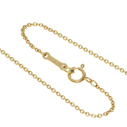 TIFFANY&Co. teardrop Necklace K18 Yellow Gold Ladies [Used]