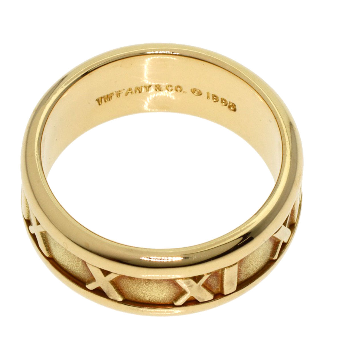 TIFFANY&Co.   Ring Atlas K18 Yellow Gold Ladies